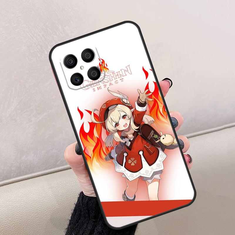 

Genshin Impact Klee Игра Для Honor Magic 7 6 5 8 Pro Чехол Для Honor 200 Lite 400 70 50 X8c X8b X9a X9b X9c X9d Win RT Honor 400