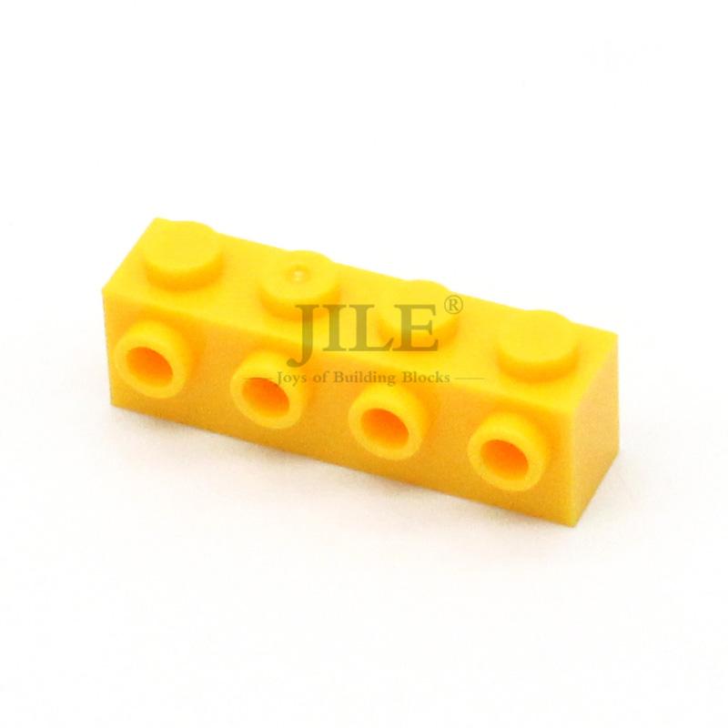 20pcs MOC Compatible 30414 Brick Modified 1x4 with Studs On Side Building Blocks Bulk DIY Assembles Parts Construction Toys