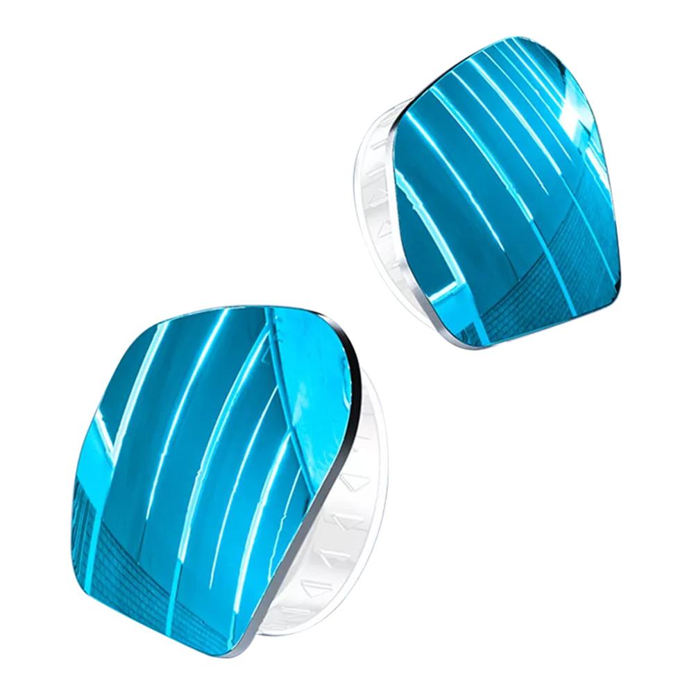 

2 шт. Автомобільне дзеркало заднього виду Допоміжне для сліпої зони 360 градусів Ширококутне Безрамне HD-дзеркало White