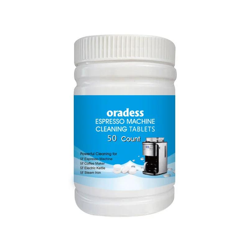 

50 Tablets Coffee Machine Cleaning Tablets,Coffee Machine Descaling Agent for Household Cleaning Coffee Machine Scale Cleaning 1 Bottle 50 Pieces