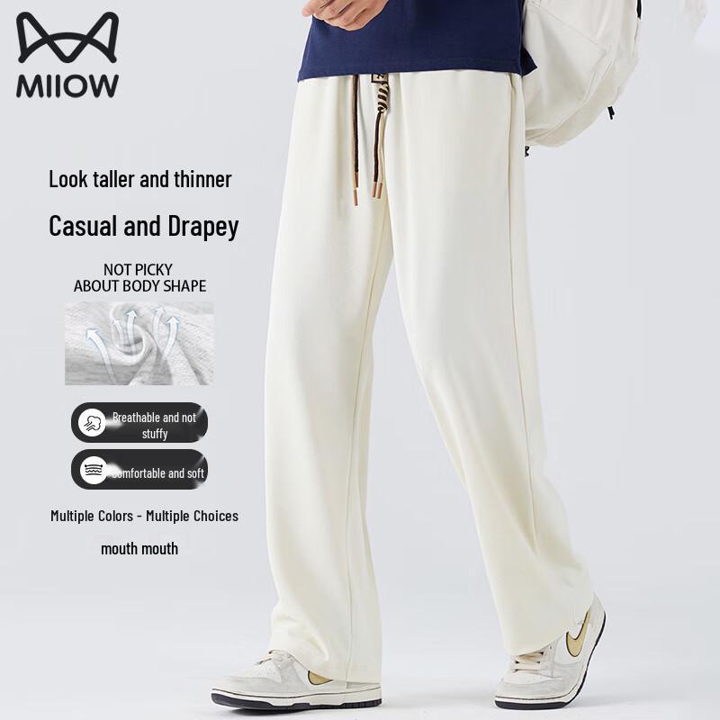 

Maoren Men s Loose Fit Straight Leg Casual Pants 3XL