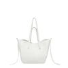 Trend Lychee Pattern Tote Bag Women's Spring Texture Large Capacity Commuting Shoulder Messenger Bag