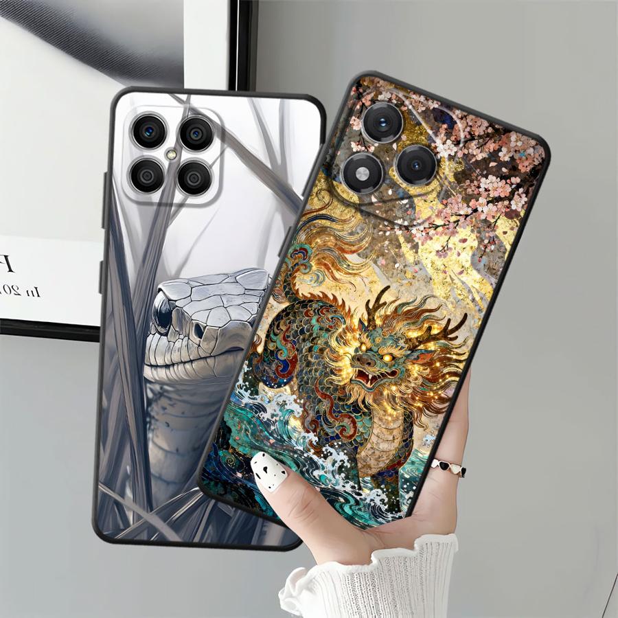 Cool Dragon Case for Honor Magic5Lite X8 X6 70 8X 200 400 Lite 90 X5b X9a X7 Funda Phone Cover
