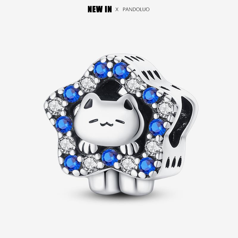 New In Copper Cute Pet Animal Shapes Charm Beads Fits Pandach Original Charms Bracelet For Women Pendant Bead Jewelry