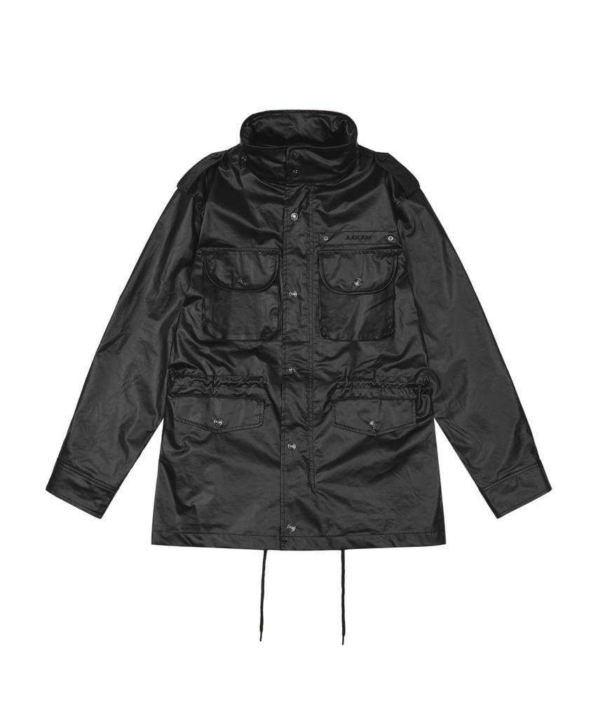 AAKAM Coated Field Jacket (Black)