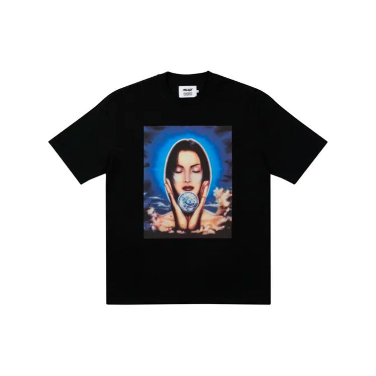 

Palace x Pezlondon Pez Angel Of Palace T-Shirt Unisex Tops Black P21TS119 S
