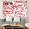 1PC Cute Anime Spy Famliy K-pop Music Group Tapestry Accessories for Bedroom,Livingroom, Dormitory Room Wall Decor Fan Birthday Gifts