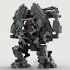 MOC Black Robot APU Classic Movie Building Blocks Assembly Model MOC-137552 Mecha Robot Weapon Brick Toy Holiday Gift