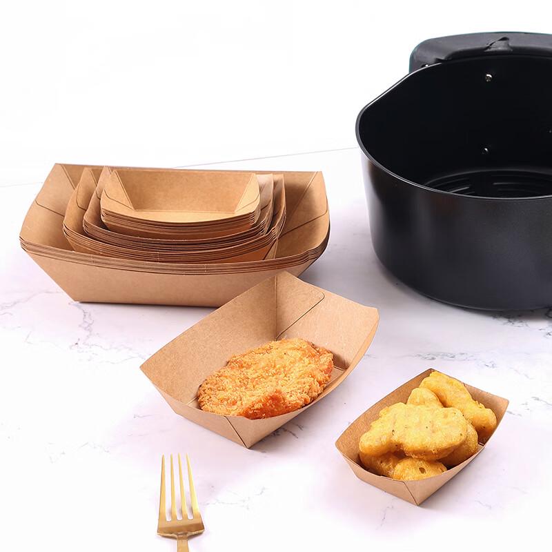 Changshen Kraft Paper Disposable Takeout Food Boxes