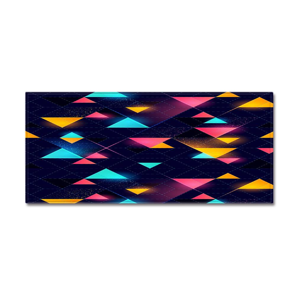 Kitchen Geometric Shape Floor Mat Door Mat Carpet Floor Mat