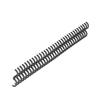 10Pcs Binding Coils 34 Holes Polypropylene Wear Resistant Binding Spines for Stationery