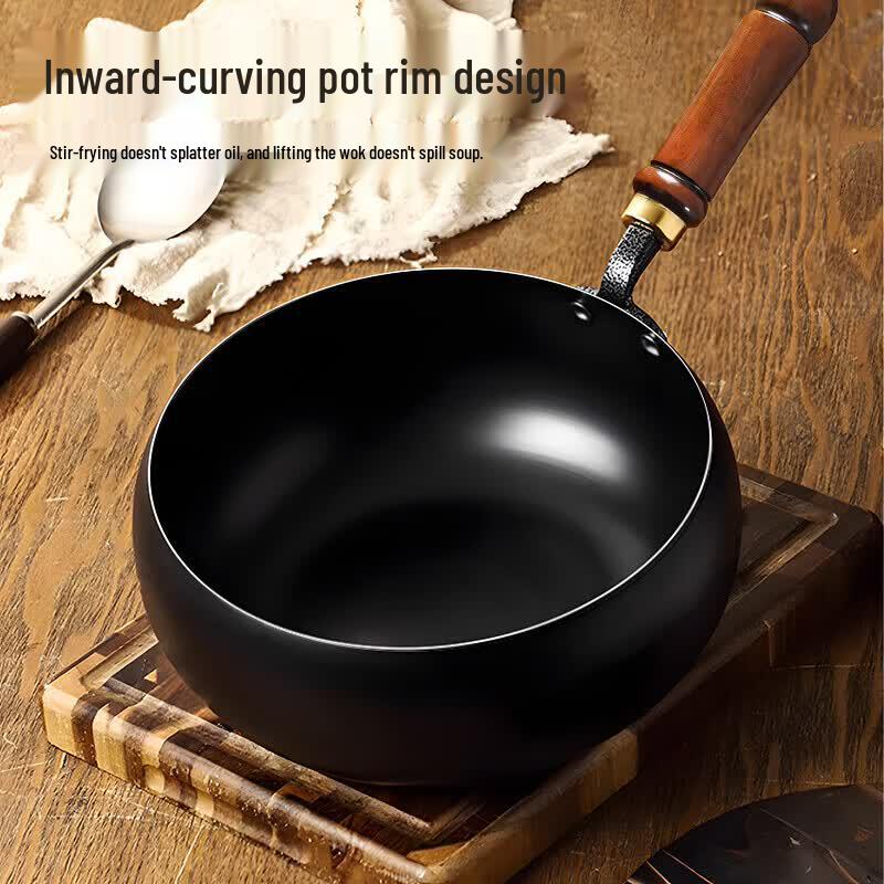 Royalstar 24cm Fine Iron Wok
