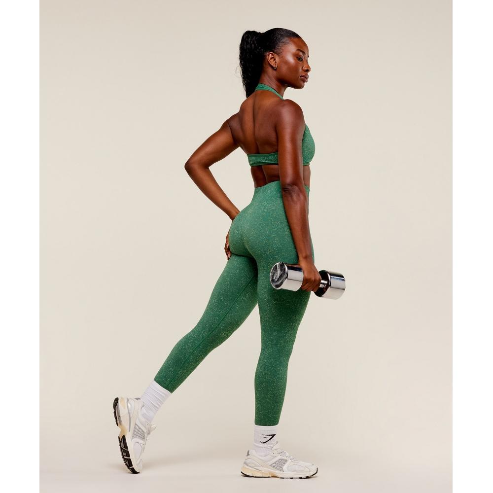 Gymshark Adapt Fleck X Whitney Seamless Leggings Lift Green Clay Green B2a1b ec8X