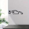 HELLOYOUNG Sports Car Silhouette Template Laser Cut Wall Art Automotive Decor Precision Steel Panel