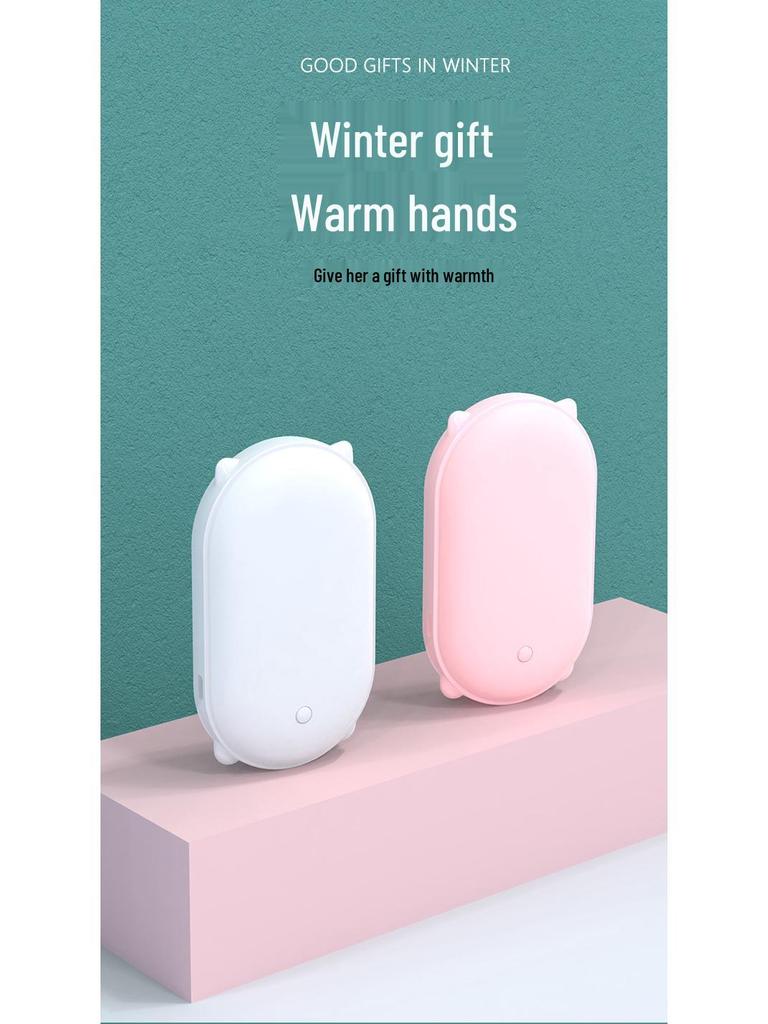 2025 Dual-Function Rechargeable USB Hand Warmer with Custom Logo Option