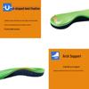 Adult Arch Support Orthopedic Insole - Shock Absorbing & Breathable Massage for Flat Feet