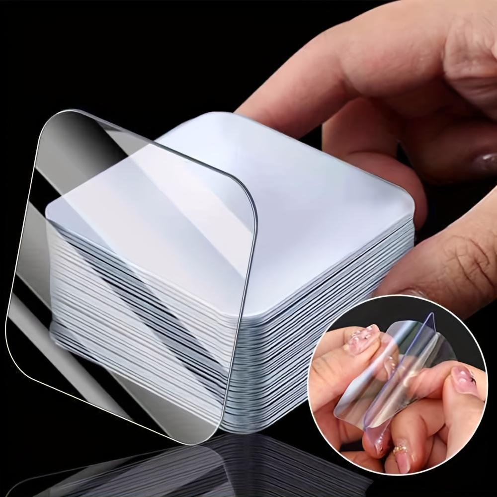 Ultra-Strong Double Sided Adhesive Transparent Mounting Tape - High Quality, No Drill or Nail Needed, Easy To Use On Plastic, Glass, Metal