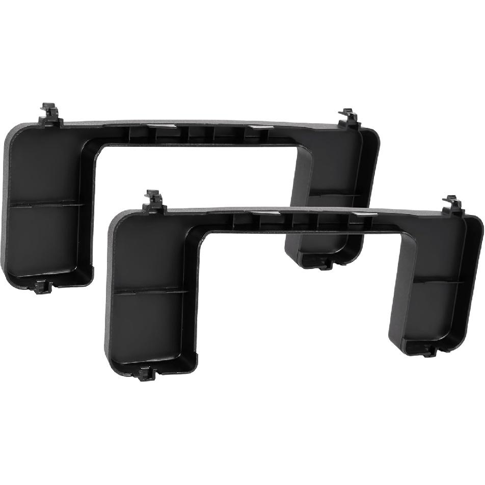 Front Bumper Tow Hook Bolt Cover Cap Compatible with 2017-2022 Ford F250 F350 F450 F550 Super Duty Replace for FO1037107 HC3B 17F751-AC, HC3B