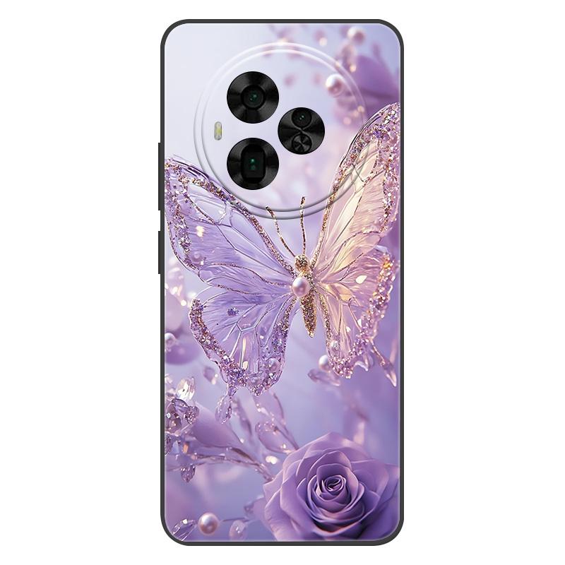 Para Capa TCL Nxtpaper 60 Ultra Pintada com Mármore Silicone Macio Fosco Capa Traseira Para TCL Nxtpaper 60 Ultra 5G 60Ultra Concha do Telefone