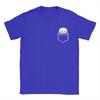 Cute Bubu in pocket T Shirt for Unisex Pure Cotton Vintage TShirt Round Neck  Tee Shirt Short Sleeve Tops 4XL 5XL