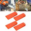 4 Pcs Tree Felling Falling Buckling Wedges Orange Plastic Tree Cutting Wedge