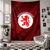 Middlesbrough Wandteppich Heimdekoration Wandbehang Tuch für Schlafzimmer Wohnzimmer Hintergrund