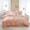 American Style Furball Tassel Duvet Cover Set Luxury King Queen Size Bedding Set Soft Twin Full Quilt Covers Sets NO Bed Sheet