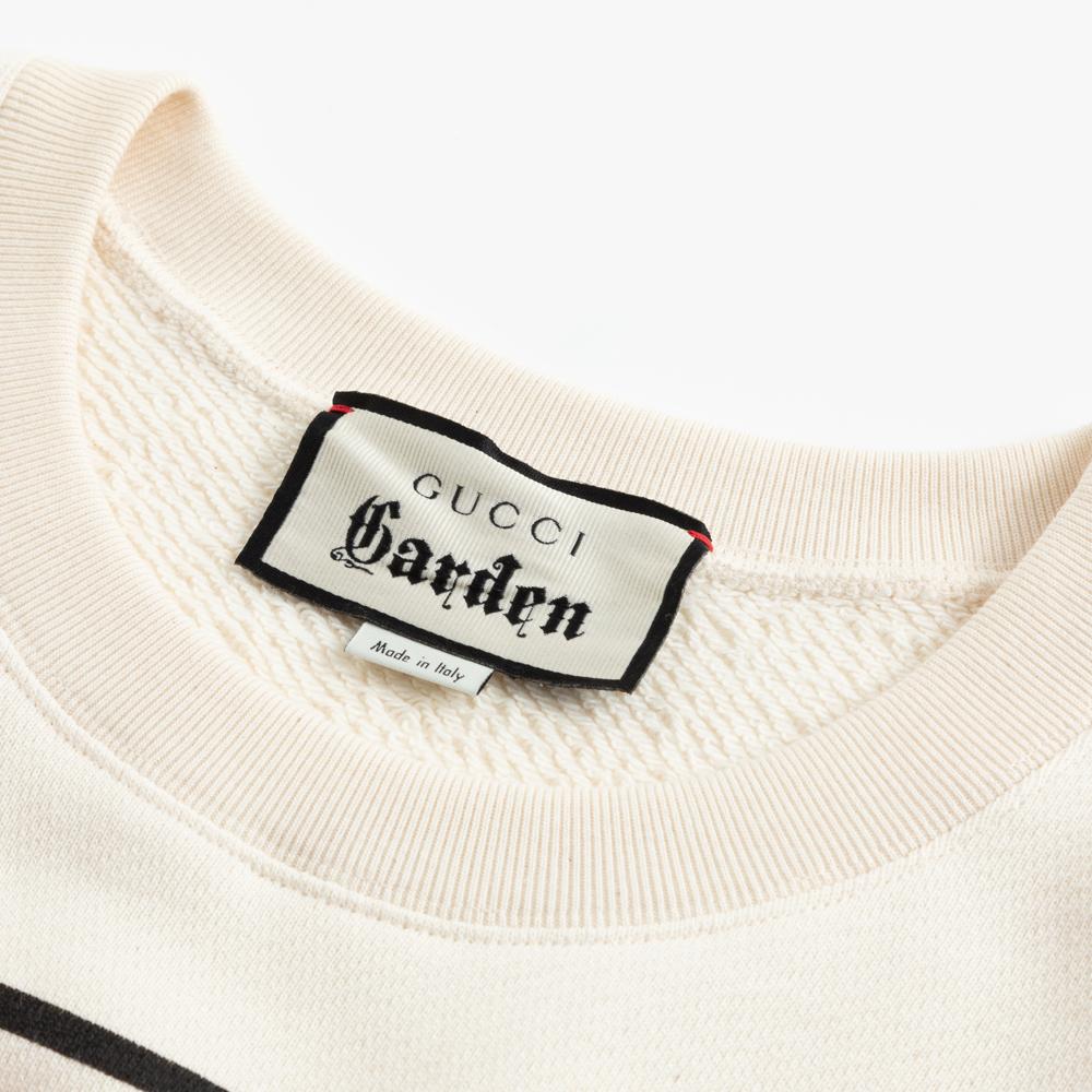 Gucci Sweatshirts Unisex White Crew Neck Moderate Other 469250-XJB2N-9230