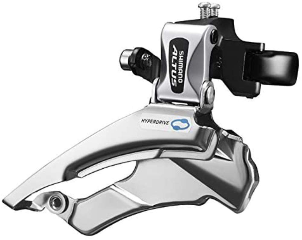 Shimano Хомутный тип Тяга EFDM313X6 FD-M313 34,9 мм (с адаптером 31,8/28,6 мм) Свинг вниз/Двойной 3x8/7 скоростей 66-69°