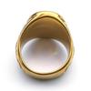 Bague Anneau Médaille Vierge Marie Christianisme Vintage pour Hommes Femmes Acier Inoxydable Couleur Or Anneaux de Doigt de Prière Religieuse Bijoux R500S02