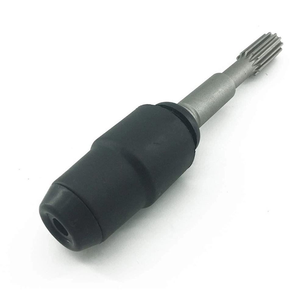Adapter for SDS Plus For Rotary hammer for use with shank drill bits enhanced grip rubber sleeve 21.5cm length