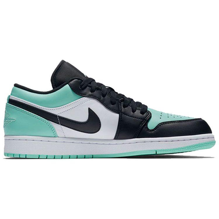 Jordan 1 Low Emerald Toe 553558-117