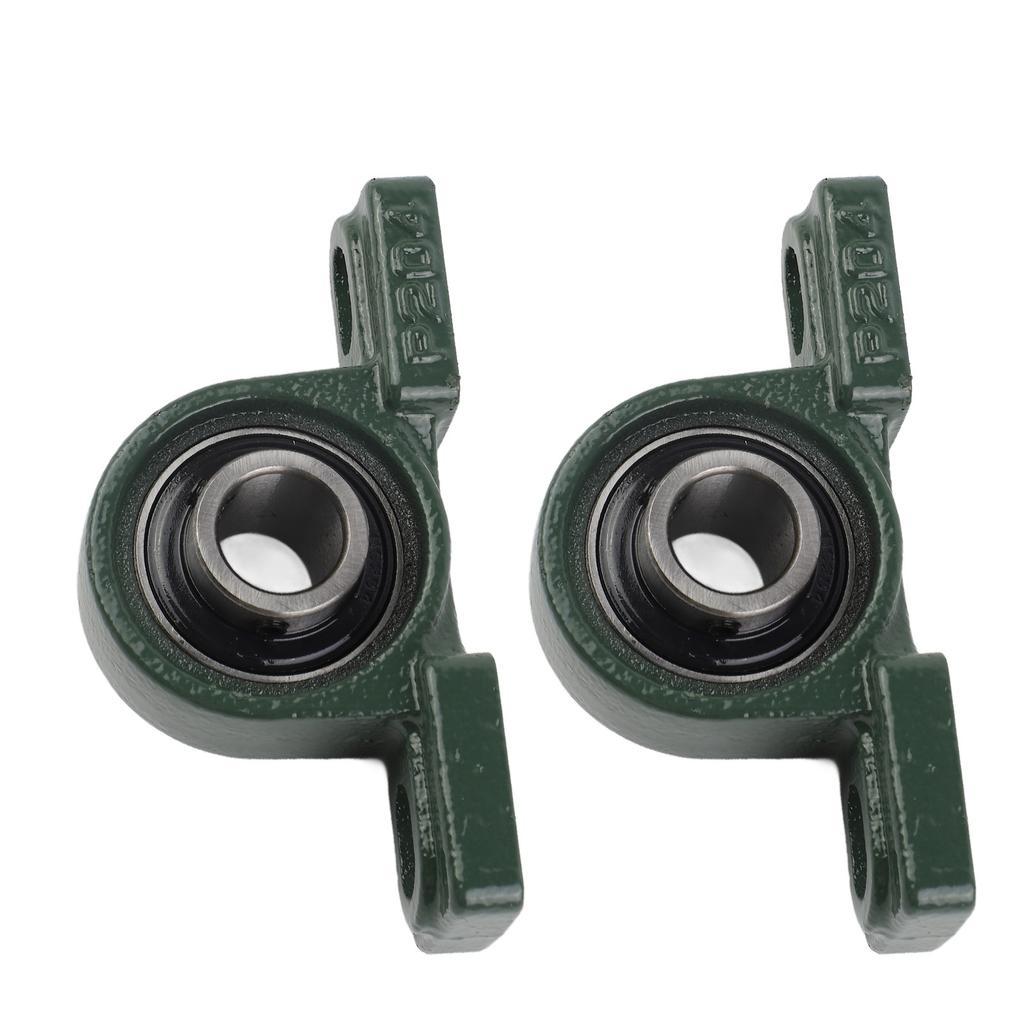2pcs UCP204 Pillow Block Bearing Ball Mounted Bearing Bore Diameter 20mm