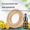 Solar-Powered Rotating Airplane Car Air Freshener - Gardenia Scent 
