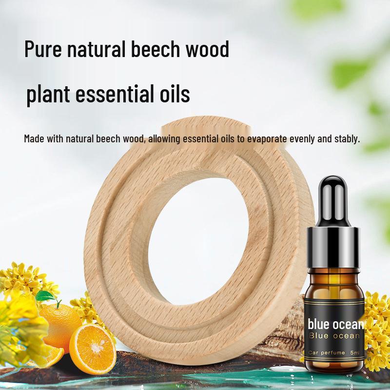 Solar-Powered Rotating Airplane Car Air Freshener - Gardenia Scent