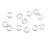 12pcs Nose Spring Clips Hoop Rings Earring DIY Findings-Silver