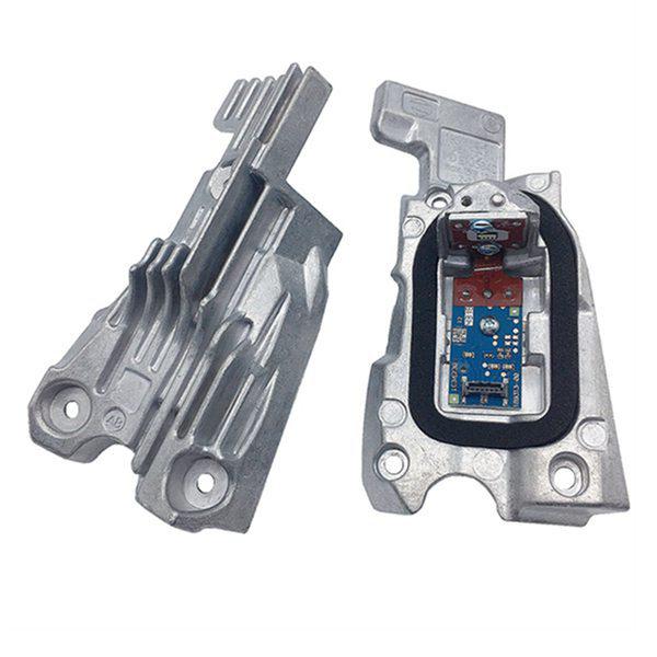 Silver Metal Headlight Light Source Module for BMW Left-Hand Drive, with Cornering Light, 1 Piece.