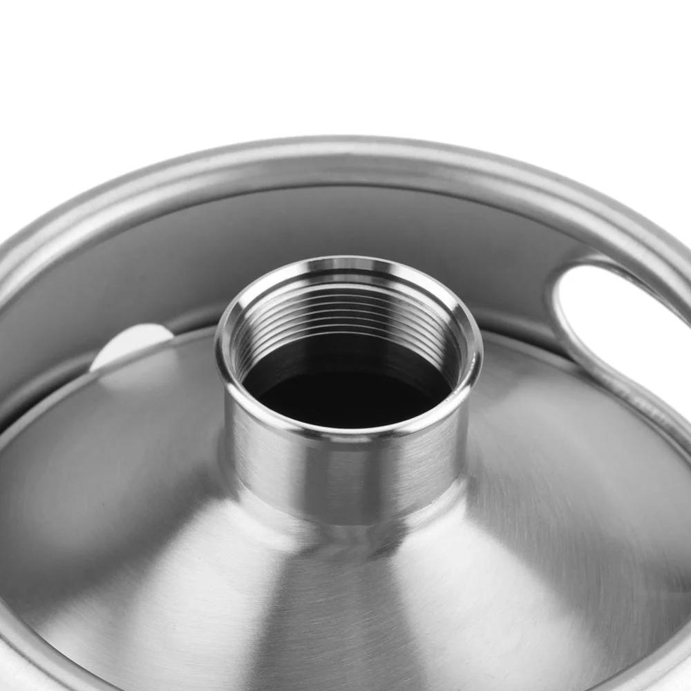 2L/3.6L/5L/8L Mini Keg Stainless Steel Keg Beer Growler Portable Beer Bottle Home Beer Making Bar Accessories Tool