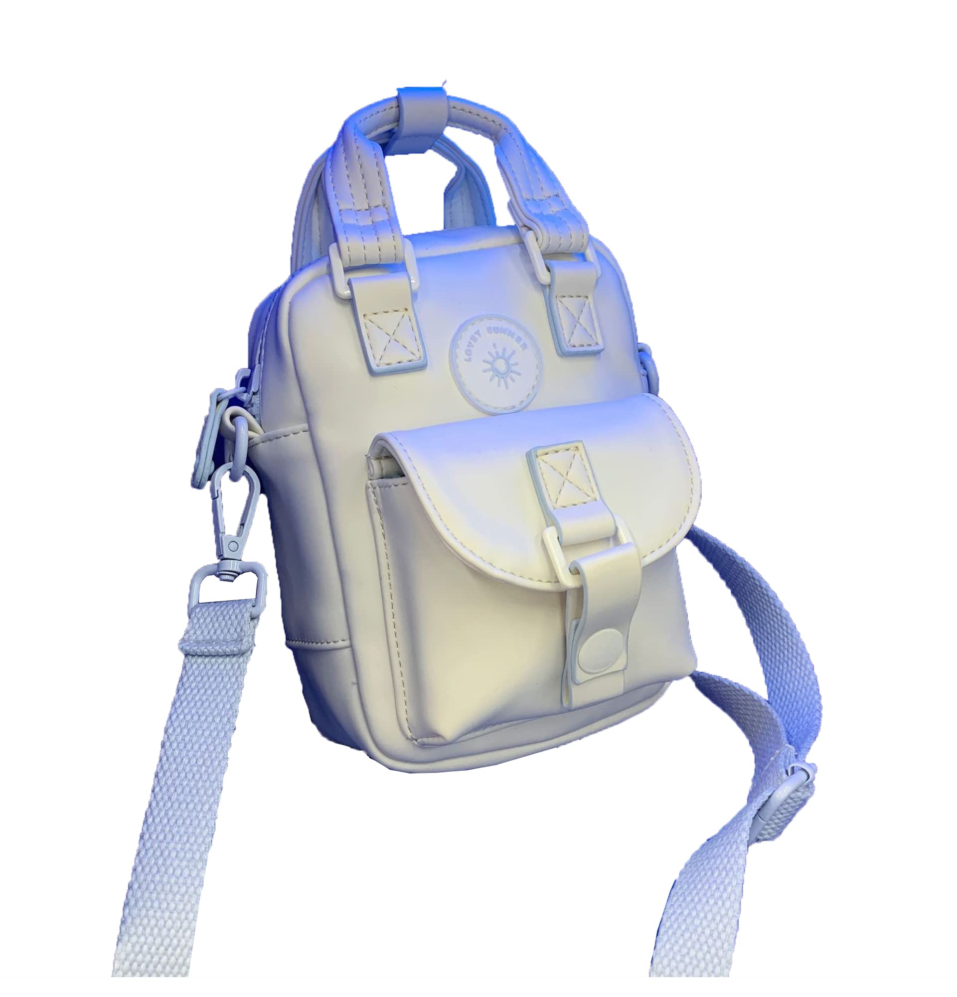 

Прелестная летняя мини-сумка на плечо, меняющая цвет, женская, через плечо, для взрослых, маленькая, стильная, повседневная, легкая, простая (Синий, Бесплатно)