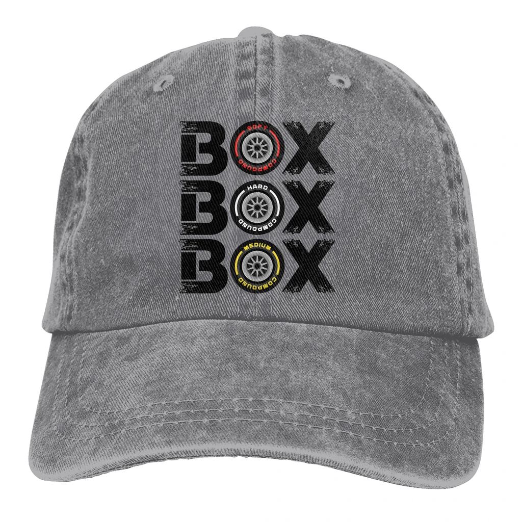 Box Box Box F1 Tyre Compound V2 Baseball Cap Men Formula 1 F1 Caps colors Women Summer Snapback Caps