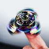 Hand Metal Fidget Spinner Roller Fingertip Rotating Spinning Top Tip Edc Stress Easing Toy Adults Anti Anxiety For Women