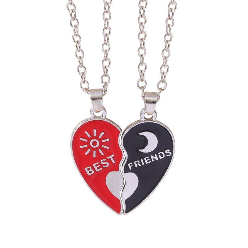 Letters Best Firends Friends Necklace Fashion Friendship Girlfriends Pendant Female