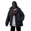 Down and padded jacket women's short model 2025 new thickened cotton jacket bread jacket Korean version loose padded jacket winter jacket