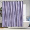 Luxury Purple Stripe Shower Curtain Polyester Waterproof Bathroom Decor for Hotel