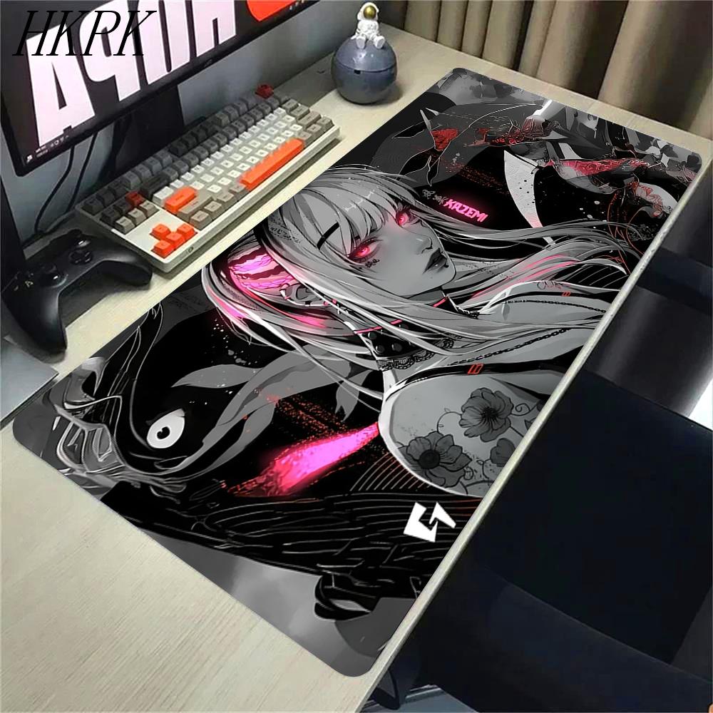 Anime Mousepad YUki Aim Rubber HD Mouse Mat Office NonSlip Large Mouse Pad Gamer Keyboard Mats Game Professional Gaming Deskmat