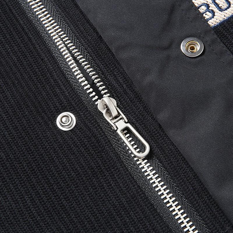 Dibinze Men's Plus Size Padded Baseball Jacket
