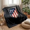 Atletico Madrid Theme blanket Soft Flannel Blanket Plush Throw Blanket Cozy Sofa Bed Blanket for Home Decor