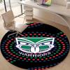 1 Stück Fußballmannschaft (10) Design Bedruckter Bereich Runder Teppich für Schlafzimmer Wohnzimmer Heimdekoration Teppiche Matte Rutschfeste Matte Teppich für das Bett