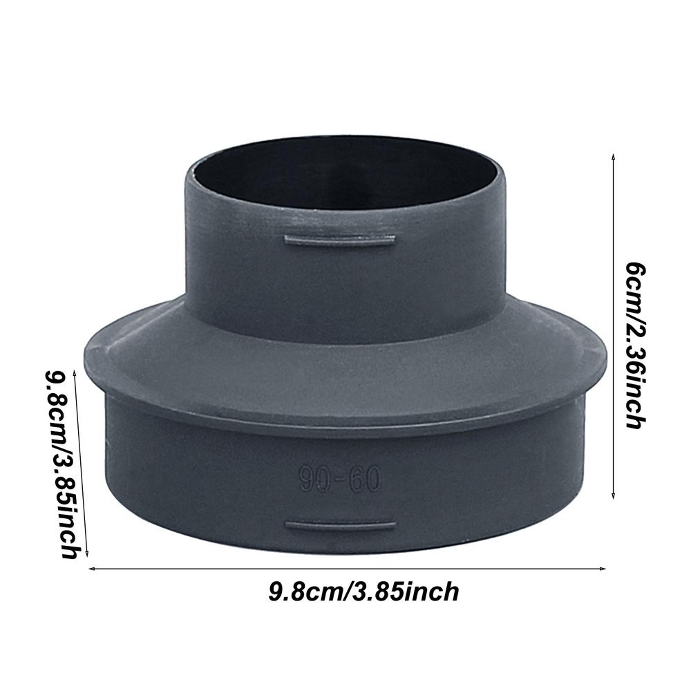 

Соединитель воздуховодов 90 мм на 60 мм, портативный стояночный обогреватель, переходник, адаптер, небольшой воздуховод, переходник, выходной адаптер обогревателя, конвертер для чёрный