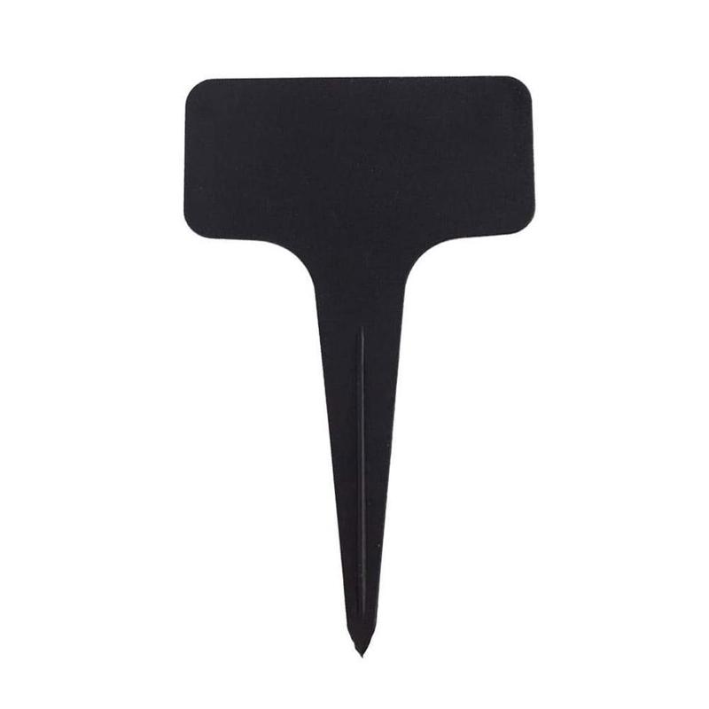

10pcs Colorful Plant Markers Garden Bonsai Seedings Tags Sign PVC Gardening Labels Stake On Soil Paint Sticks Random чорний